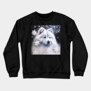 Icey Samoyed Crewneck Sweatshirt